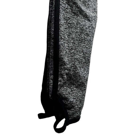 Beyond Yoga Spacedye Caught in the Midi High Waist Heather Gray Black Leggings M - Picture 7 of 9